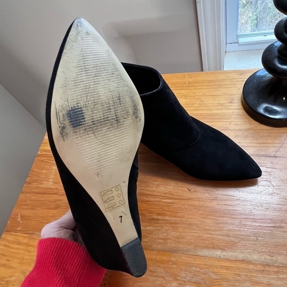 Sole Society Pointed Toe Wedge Bootie - Picture 14 of 15